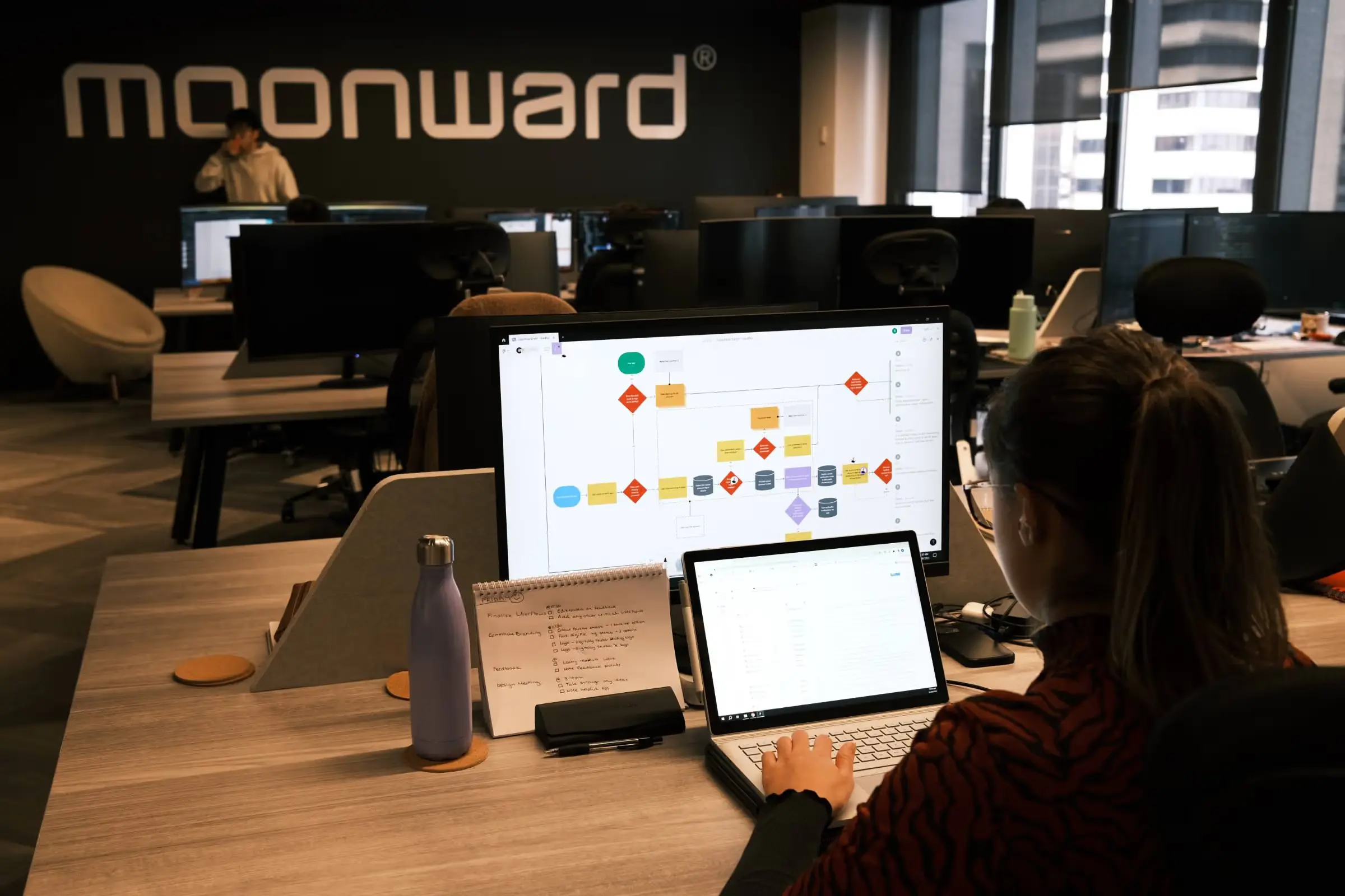 Moonward Website Development