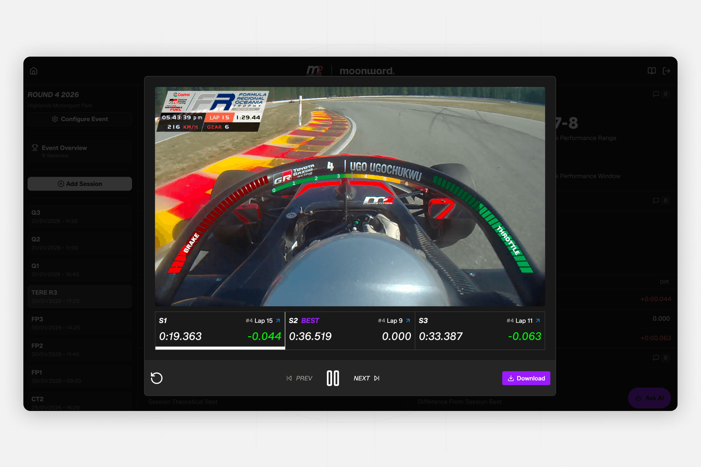 Automated Onboard Footage